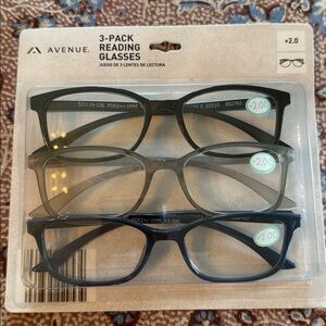 Reading Glasses avenue 2.0 3 pack